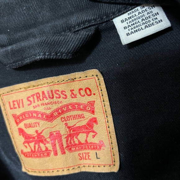 levi’s black jacket - Picture 3 of 4